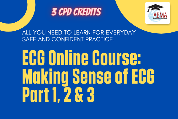 ECG Interactive Course: Part 1, 2 & 3